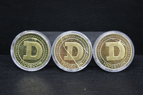 Dogecoin Crypto Coin Collectible Commemorative Coins 2021 New WOW coin #376