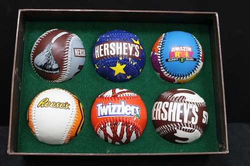 1999 Hershey's Corporate Collectible 6 official league Quality Baseballs #863