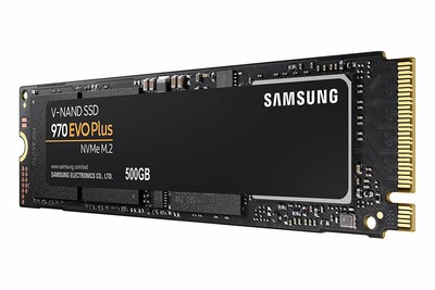 Samsung 500GB SSD 970 EVO Plus NVMe M.2 2280 MLC MZ-V7S500BW Solid State Drive