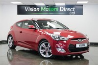 2013 Hyundai Veloster 1.6 GDi Sport Euro 5 4dr COUPE Petrol Manual