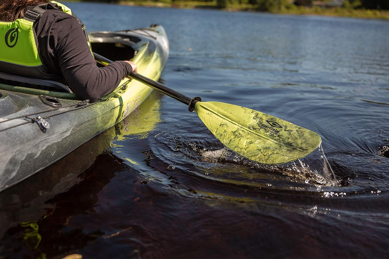 Magic Angler Kayak Paddle with Polypropylene Blades and Wrapped Fiberglass Shaft