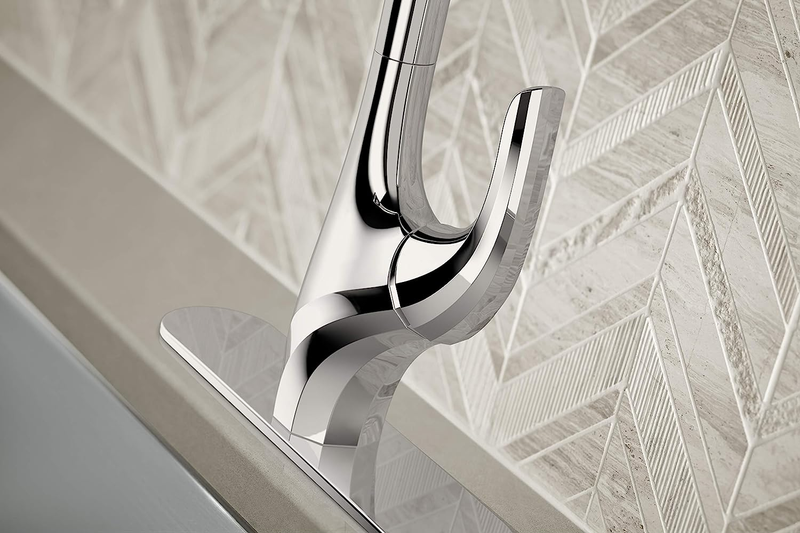 K-R18594-SD-CP Trielle Kitchen Sink Faucet, Polished Chrome