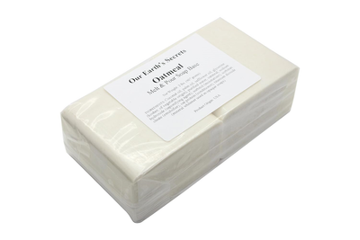 Oatmeal- 2 Lbs Melt and Pour Soap Base - Our Earths Secrets
