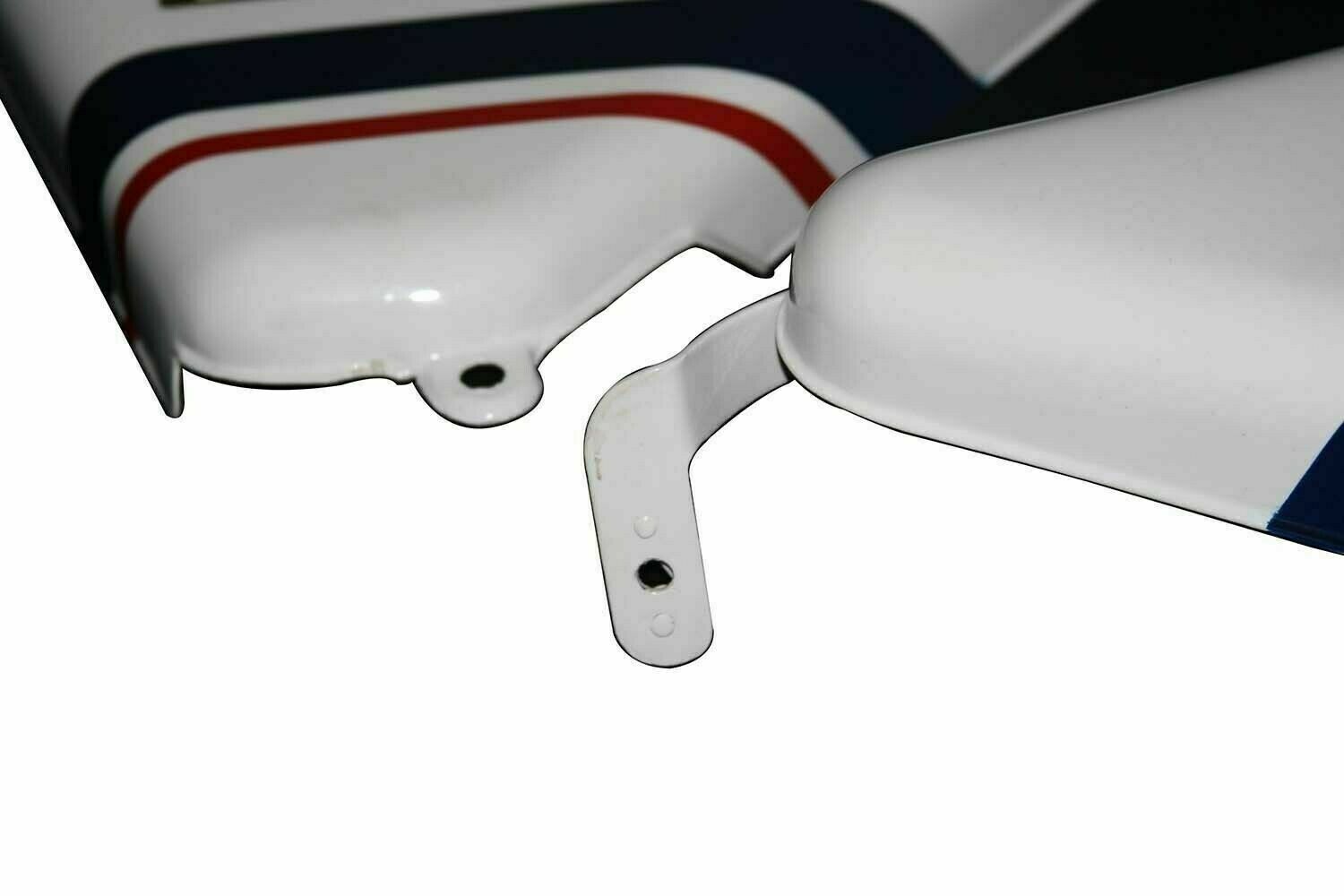 For NORTON COMMANDO ROADSTER 750 WHITE PETROL TANK With SIDE PANEL + CAP 