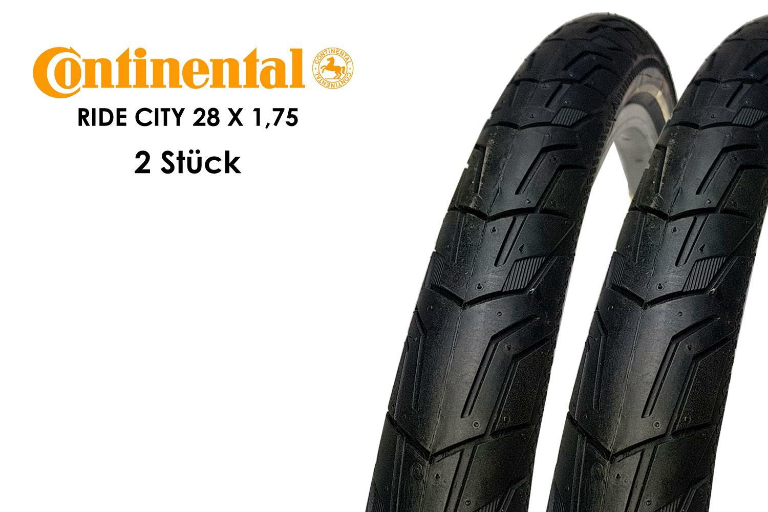 continental ride city fahrrad reifen 47-622