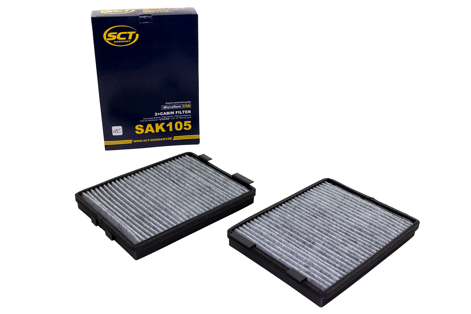 Pollenfilter Set SCT SAK 105 für Alpina B10 D10 Kombi BMW 5er Touring