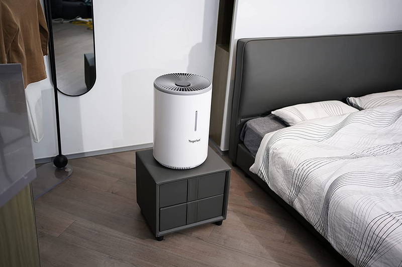 Humidifiers for Large Room，5-Speed Digital Constant Humidity Evaporative Humidif