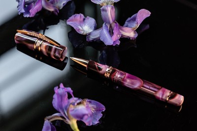 Visconti Homosapiens Iris Garden Rollerball Pen - Limited Edition #132