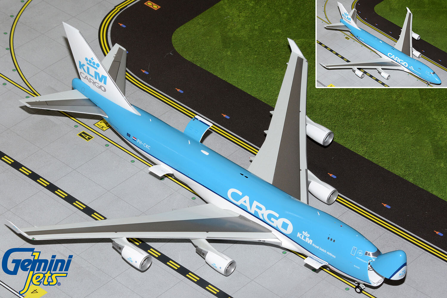 KLM Cargo Boeing 747-400ERF PH-CKC Gemini Jets G2KLM935