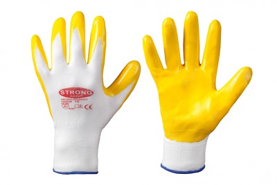 1 Paar STRONG HAND® GOLDSTAR Nitrilbeschichtete Feinstrickhandschuhe
