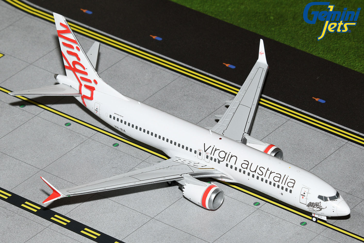 1/200 ヴァージンオーストラリア ボーイング737-8 MAX Gemini Jets 1:200 Virgin Australia Boeing 737 MAX 8 VH-8IA