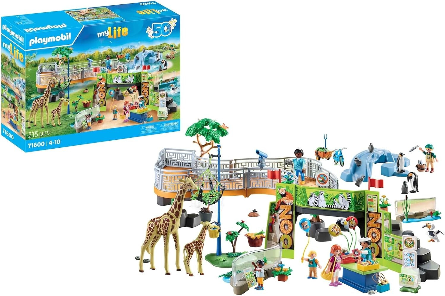 Playmobil Mylife 71600 Big Zoo | eBay