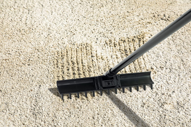 Golf Portable Bunker Rake for Your Golf Bag - Foldable Golf Bunker Rake