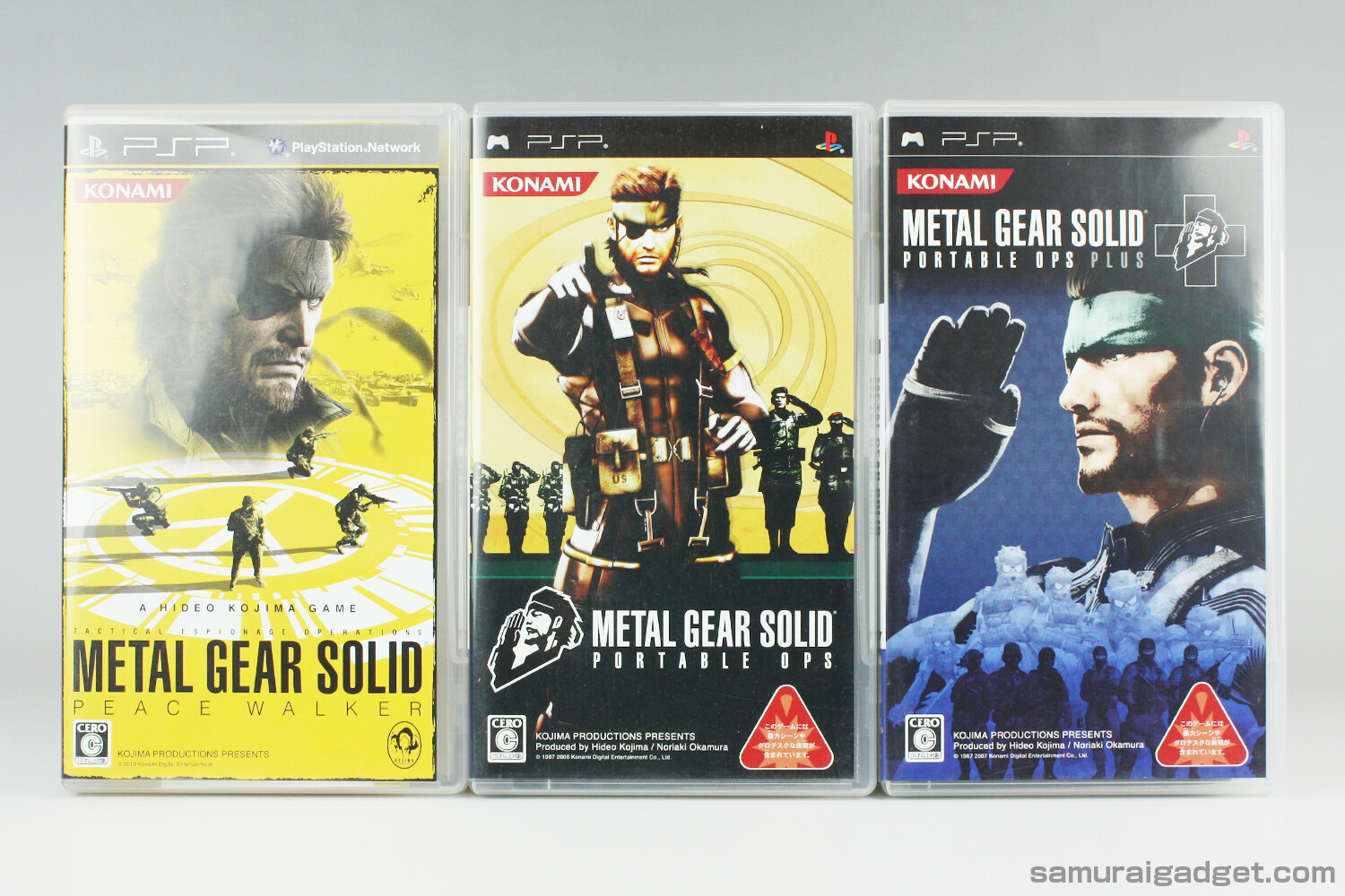 Metal Gear Solid Portable Ops Plus & Peace Walker (3Games Metal Gear Solid Portable Ops Plus & Peace Walker (3Games