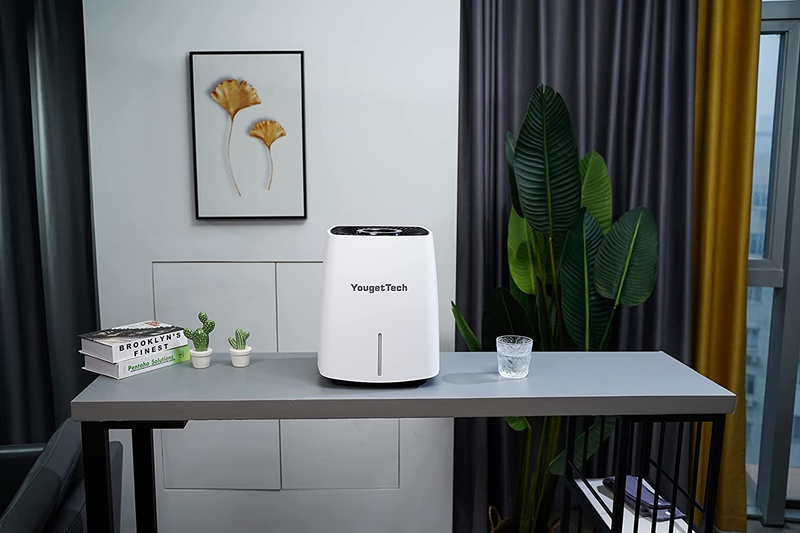 Evaporative Humidifiers for Bedroom Large Room, 1.6Gallon No Mist Humidifiers, 3