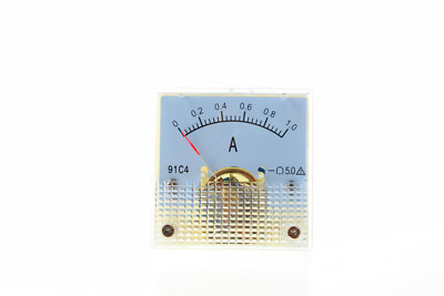 1Pc DC 0-1A 1A Analog Panel Meter Ampere Ammeter 91C4 New