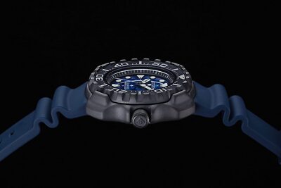 Pre-owned Citizen Watch Promaster Bn0227-09l [eco Drive Marine Series Diver 200m] Wat