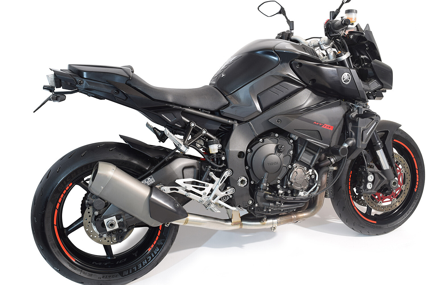 Mt 10 Mt10 Fz 10 16 Exhaust Decat Eliminator Collector Pipe Stainless Steel Ebay