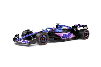 1/18 2023 Alpine A523 F1 #31 E.Ocon Monaco GP Blue/Pink