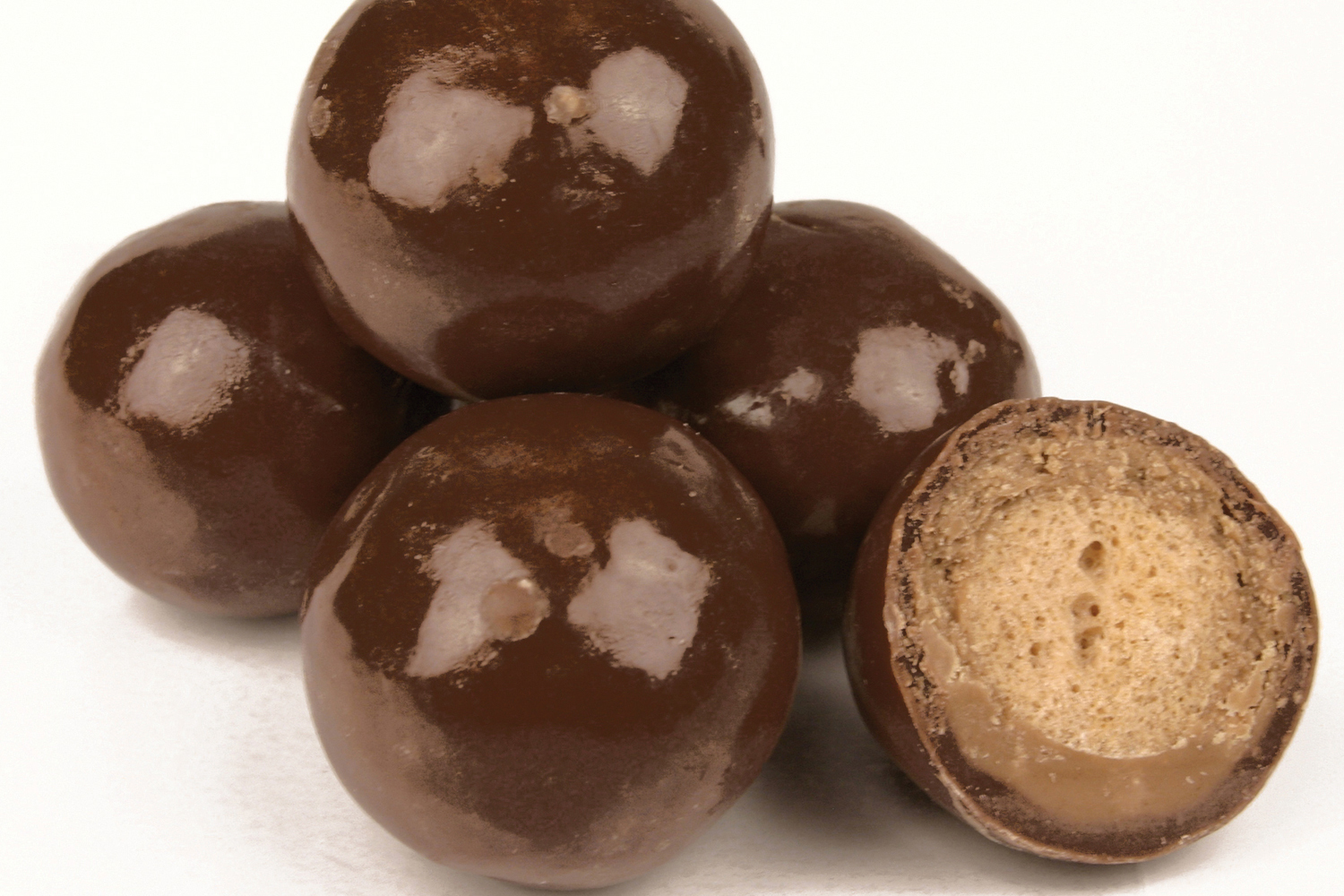 SweetGourmet Reduced Sugar Milk Chocolate Malt Balls - 2LB FREE