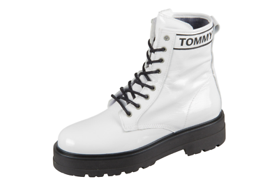 Tommy Jeans Damen Schuhe Lackleder Flatform Treps 41 | eBay 