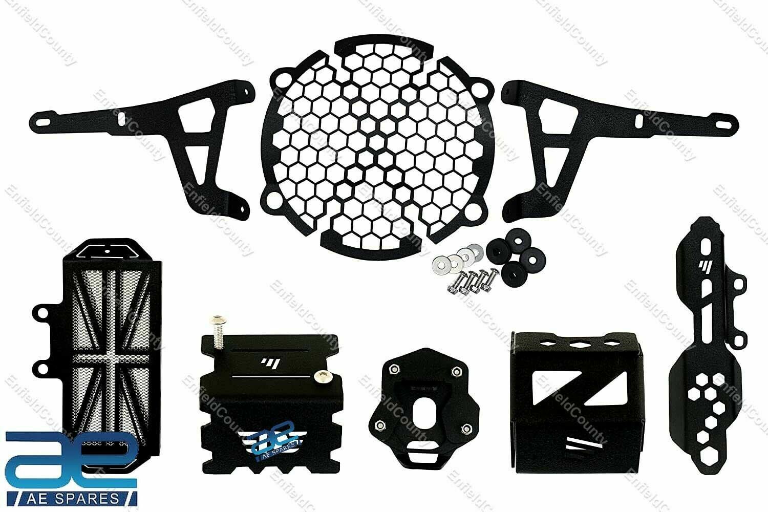 Fits Royal Enfield Himalayan 411 Accessories Combo Pack of Six Items