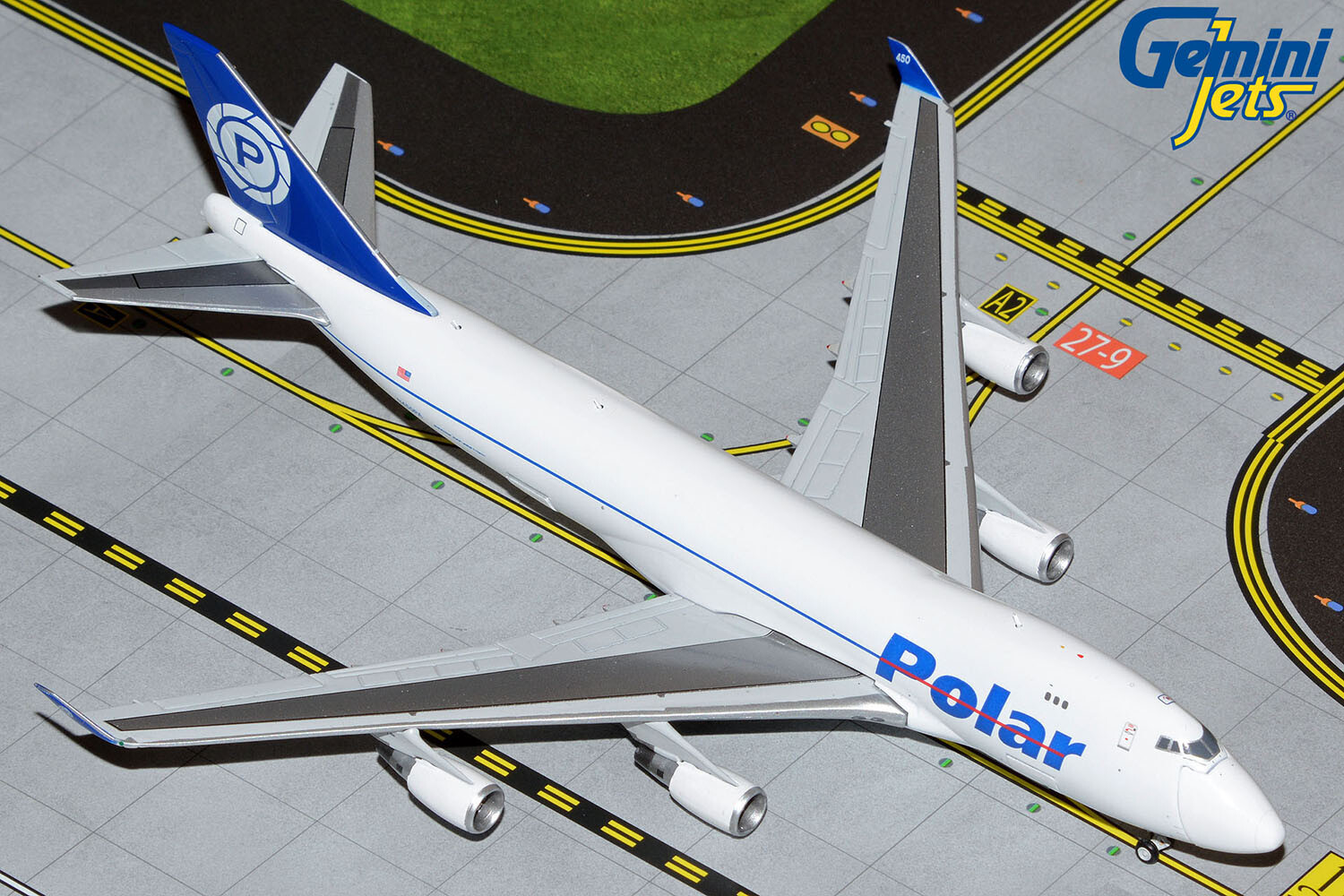 Polar Air Cargo B747-400F Interactive N450PA GeminiJets GJPAC2013 1:400 SALE