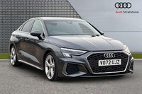 2022 Audi A3 35 TFSI S Line 4dr S Tronic Saloon Petrol Automatic