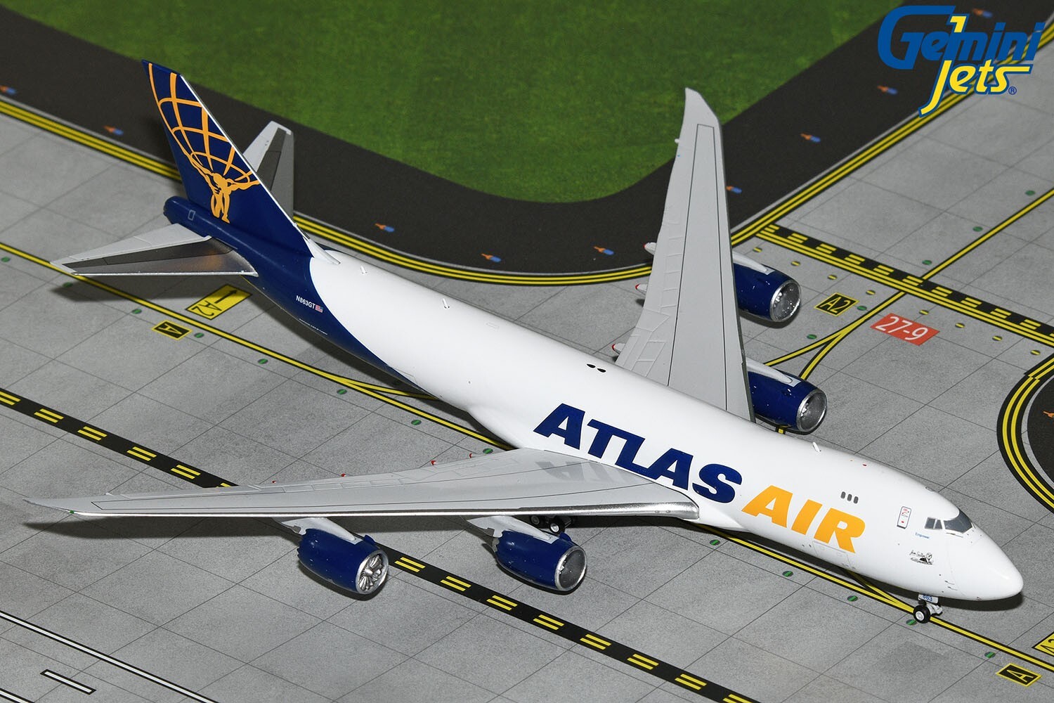 ルフトハンザ、B747-400、1/400、Gemini Jets Gemini Jets Lufthansa B747-400 Diecast Aircraft, 1:400 Scale