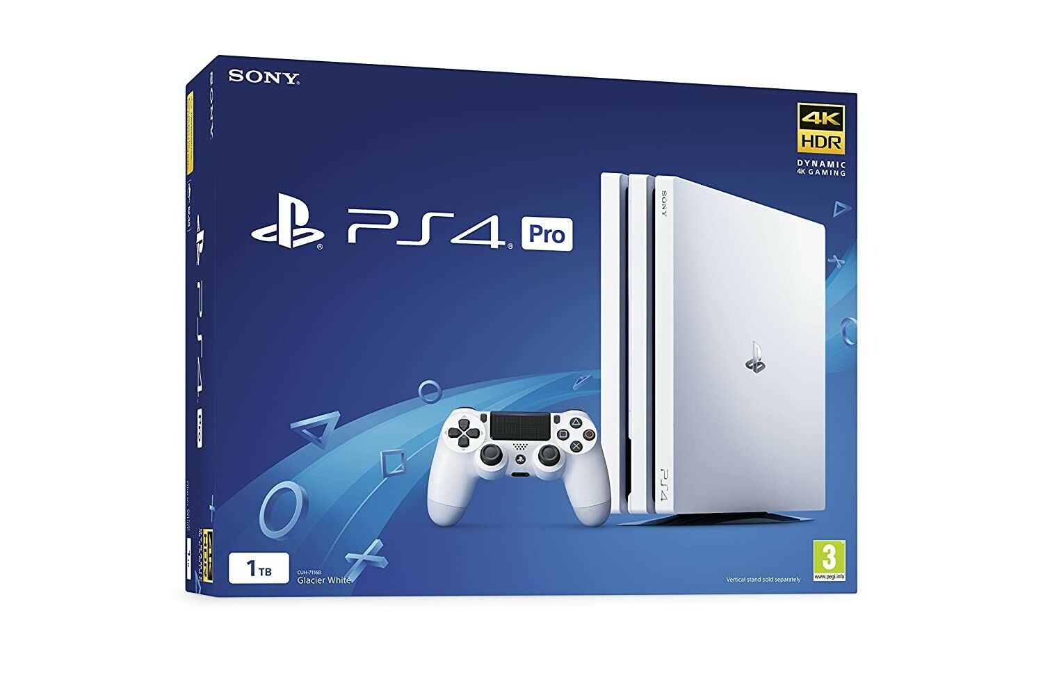 Brand New Sony PlayStation 4 PS4 Pro 1TB Glacier White Brand New Sony PlayStation 4 PS4 Pro 1TB Glacier White