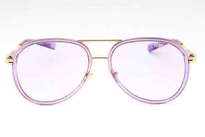 Pre-owned Versace Ve2260-10021a-60 A-lilac-transparent Sunglasses In Purple