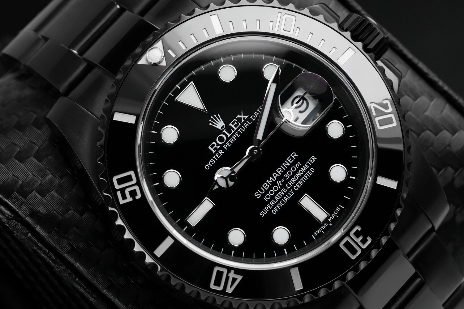 ROLEX Submariner Date ブラック Rolex Submariner Date VERY Good Condition 2024-08 Full Set