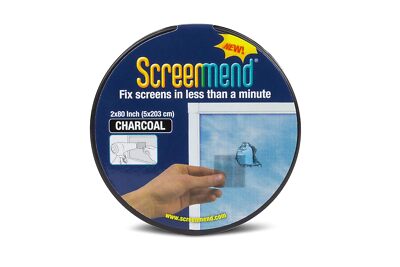 Screenmend Window Screen Repair Kit, 2'' x 80'' Roll, Charcoal Original version 