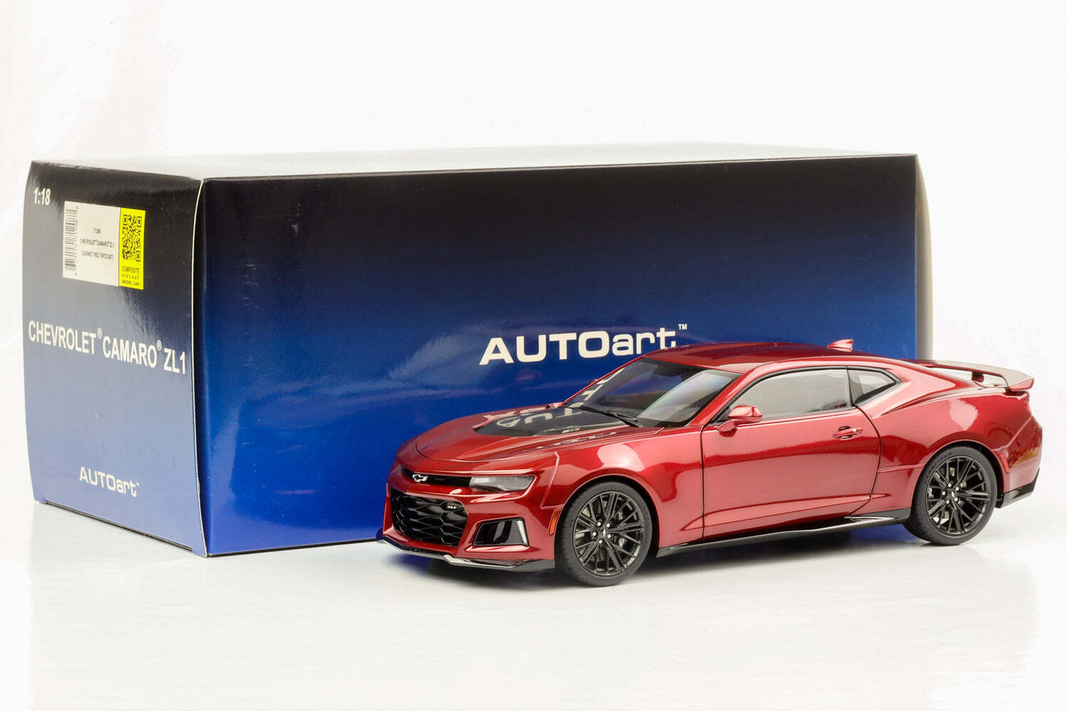 オートアート AUTOart Camaro ZL1 2017 1/18 AUTOart Chevrolet Camaro ZL1 2017 (Metallic Dark Red) [71208