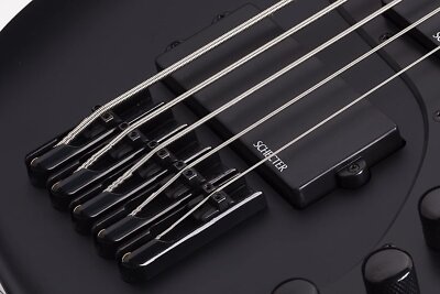 Pre-owned Adidas Originals Schecter Guitar Research Stiletto Stealth-5 5-string Electric Bass Guitar, In Gray