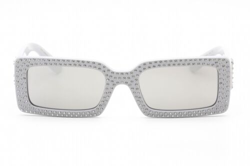 Pre-owned Dolce & Gabbana Dg4447b-34186g-53 Sunglasses Size 53mm 140mm 20mm Grey Women N In Grey Mirror