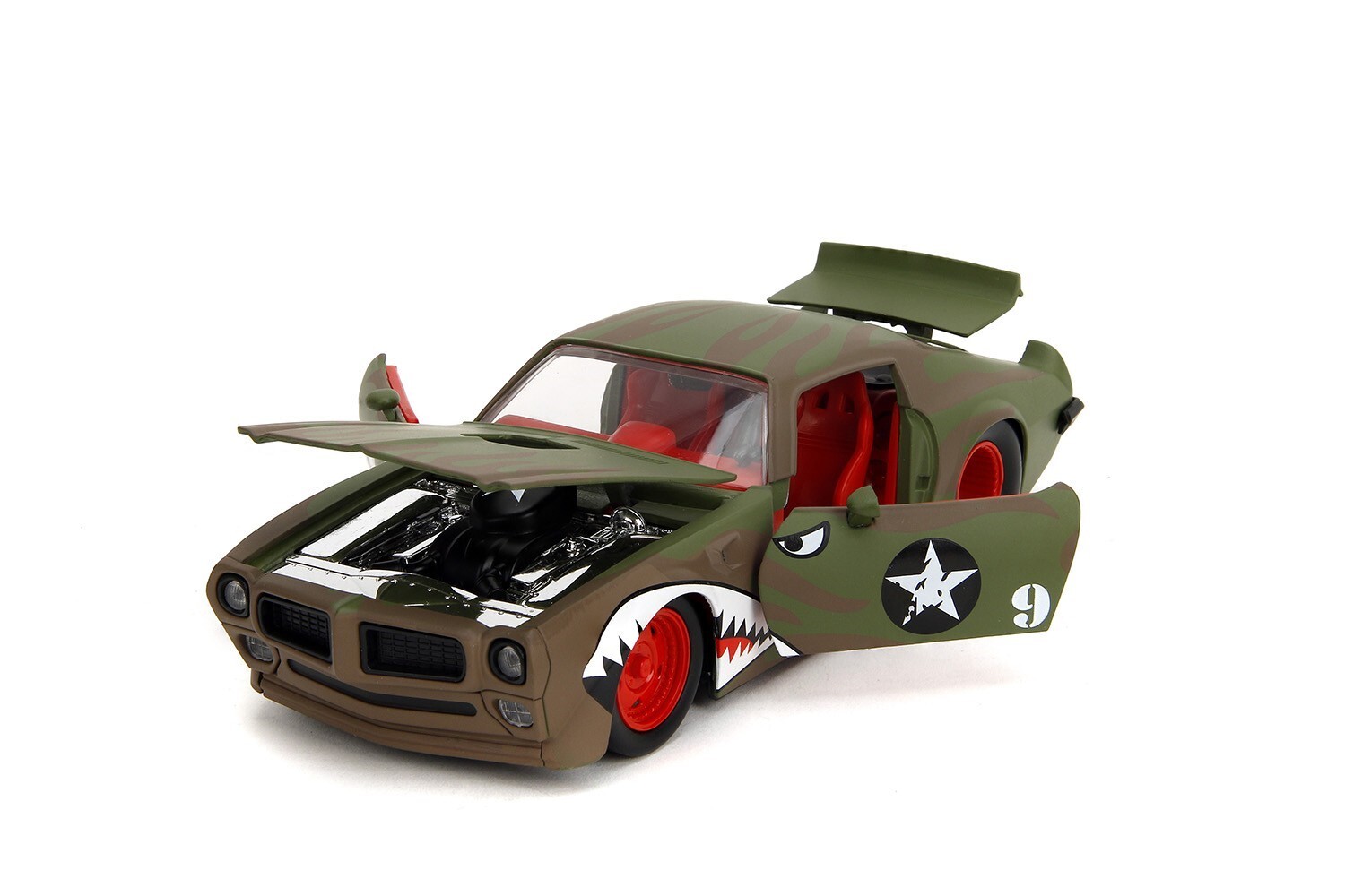 廃盤　1/24　JadaTOYS 1972 ポンティアック ファイヤーバード Jada Toys Bigtime Muscle Series: 1972 Pontiac Firebird 1/24