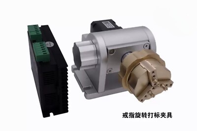 Laser Engraving Machine C-axis Marking Machine Rotary Fixture Tooling D50