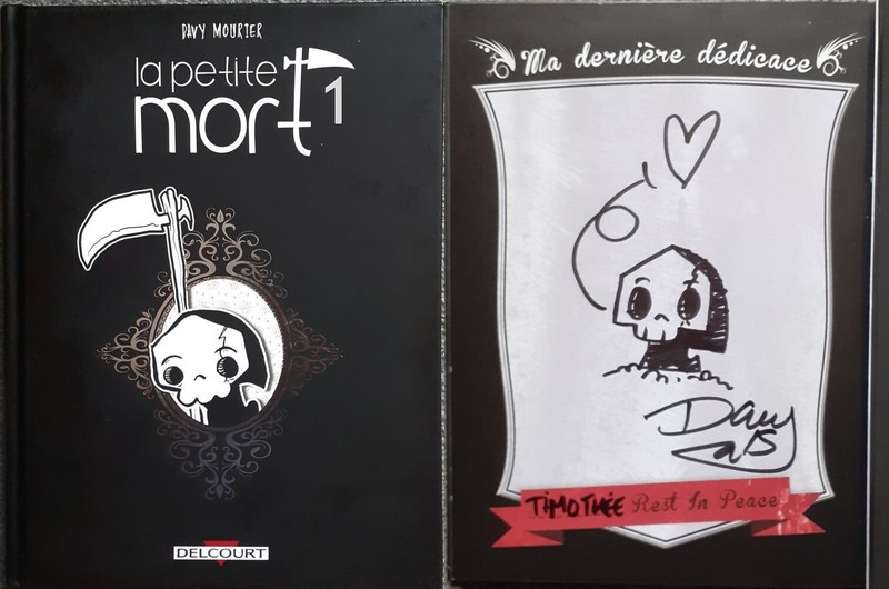 Davy Mourier - La Petite Mort 1 - Bd 2014 + Jolie Dedicace