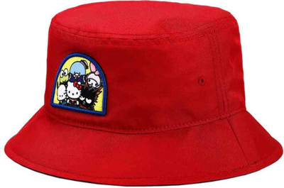 My Hero Academia X Sanrio Embroidered Logo Bucket Hat