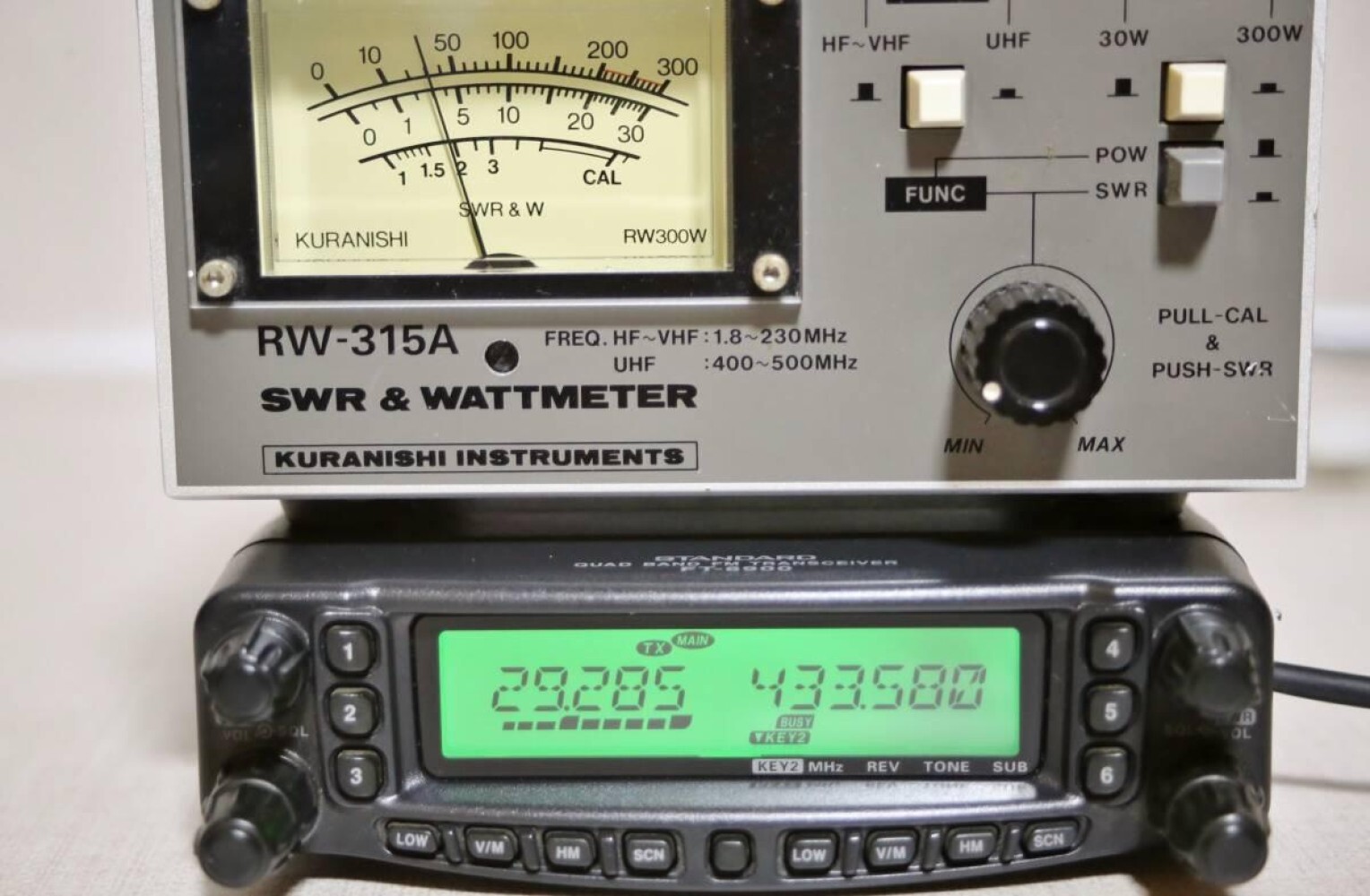 YAESU STANDARD FT-8900 Quad Band FM Transceiver | 29/50/144 YAESU STANDARD FT-8900 Quad Band FM Transceiver | 29/50/144