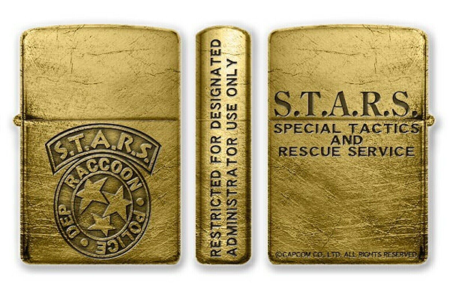 Zippo Resident Evil BIOHAZARD S.T.A.R.S. 20th Anniversary Zippo Resident Evil BIOHAZARD S.T.A.R.S. 20th Anniversary