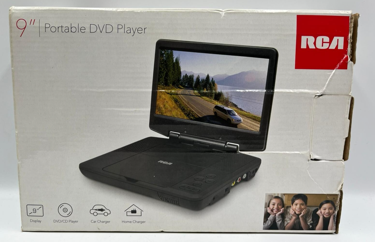 (未使用･未開封品)　RCA DRC98090 9-inch Portable DVD Player (Black) by RCA 0pbj0lf RCA Portable DVD player AVC Multimedia 9