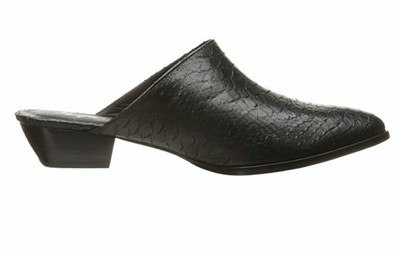 Matisse Women's Clover Black Leather Mule Shoes