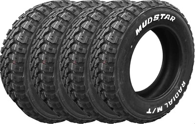 MUDSTAR RADIAL M/T Genuine 165/65R14 79S Dot Tires Snow Mud 4Set