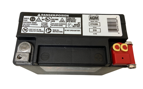 Deka Power Sports ETX20L Battery, Harley Davidson 65989-97A,  and 65989-97C