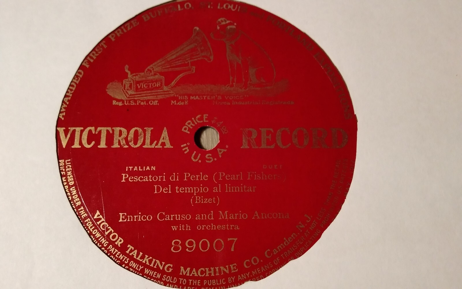 【中古】 Enrico Caruso Vol．5 Caruso Enrico Caruso – The Complete Enrico Caruso, Volume 5, 1908