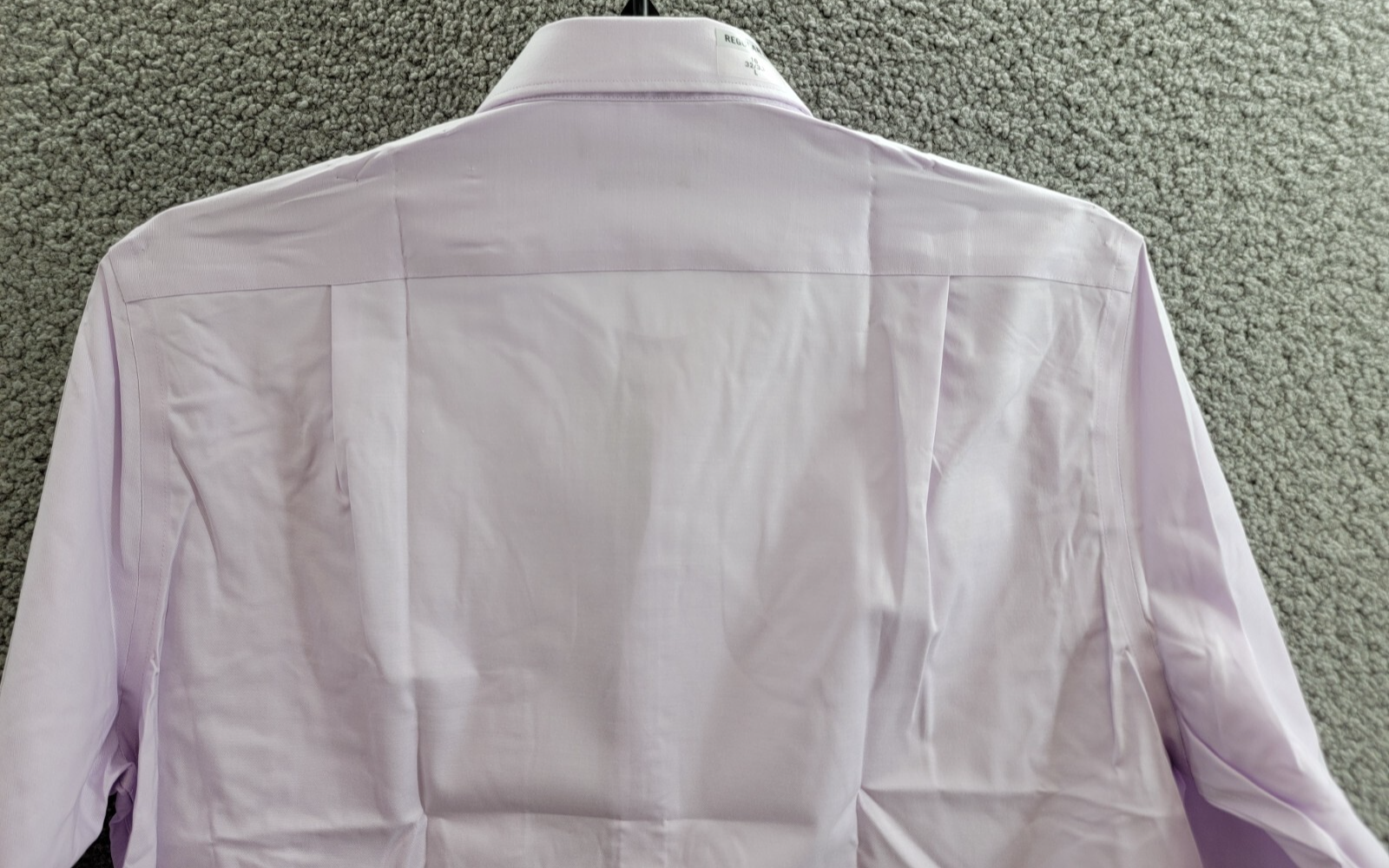 Tommy Hilfiger TH Flex Stretch Pinpoint Oxford Dress Shirt L 32/33 16 Lavender - Picture 15 of 18
