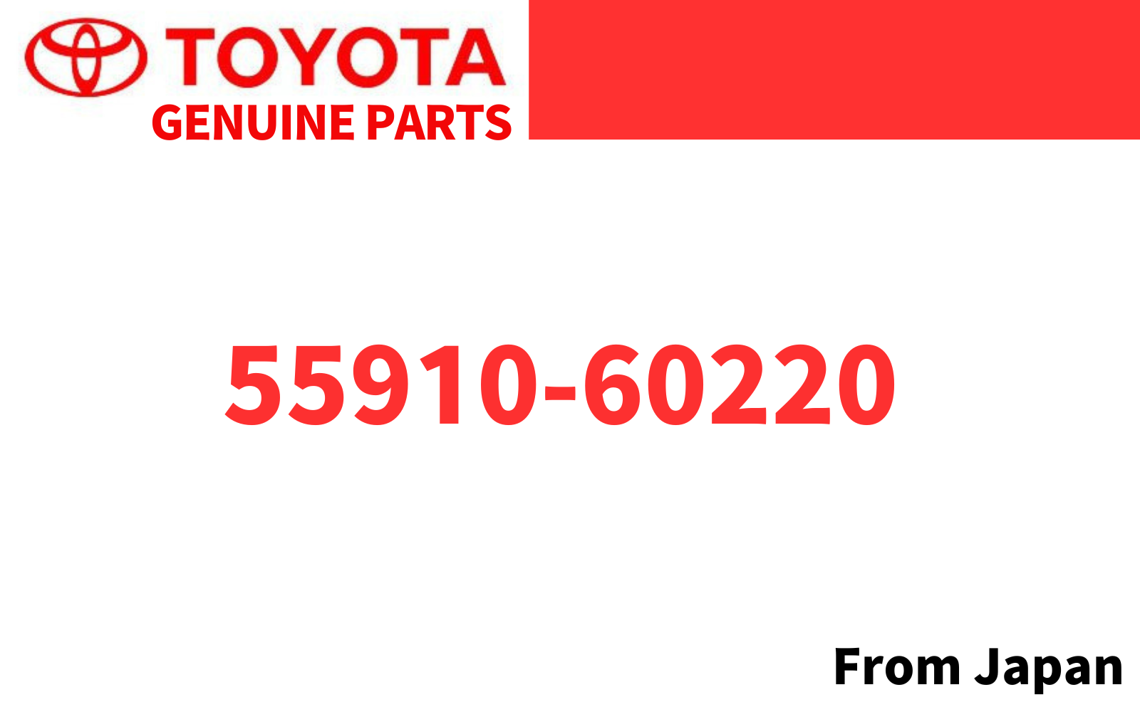 Toyota Genuine Land Cruiser AC Heater Control Switch Panel