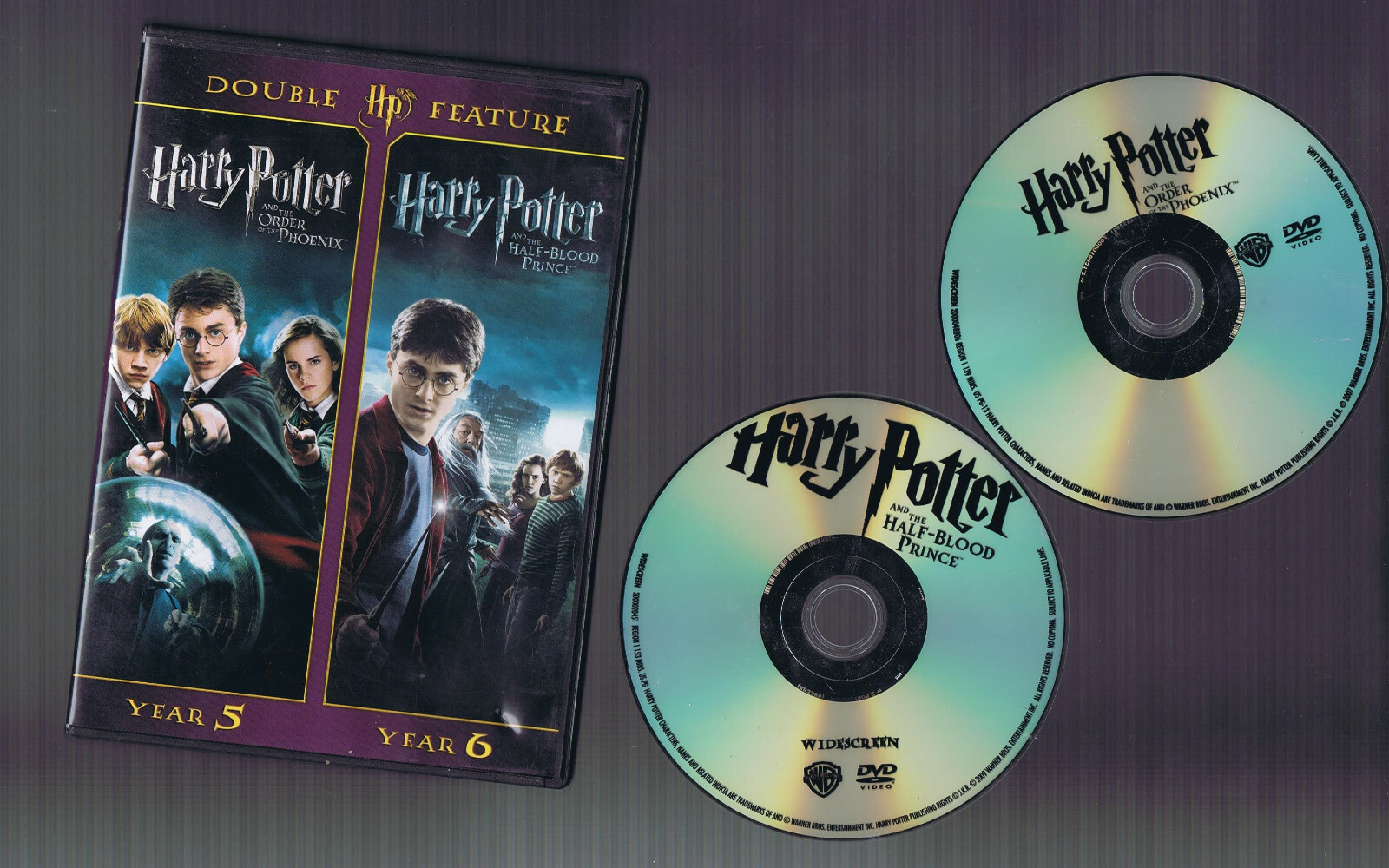 HARRY POTTER & ORDER of the PHOENIX/ & HALF-BLOOD PRINCE